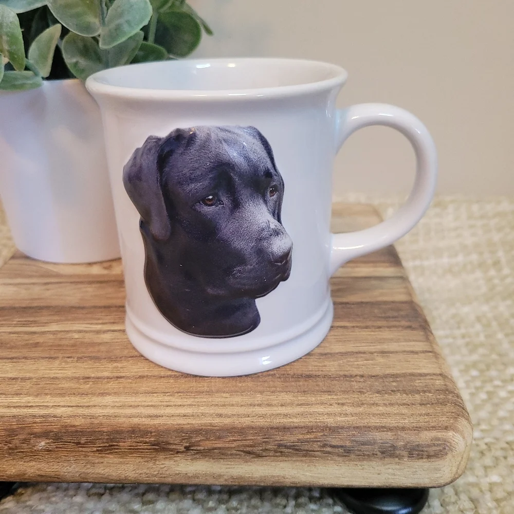 Black Lab Dog 3D Vintage Coffee Mug Xpres Best Friends Originals Labrador Cup - Picture 2 of 8